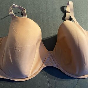 VS the naked lined Demi bra